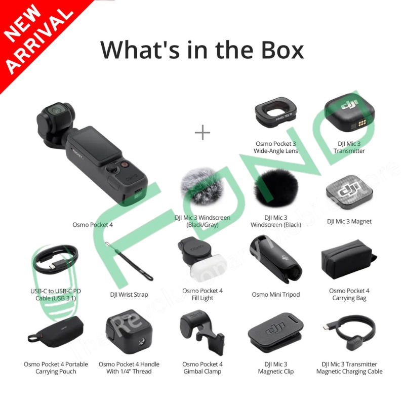 DJI Osmo Pocket 4 Creator Combo