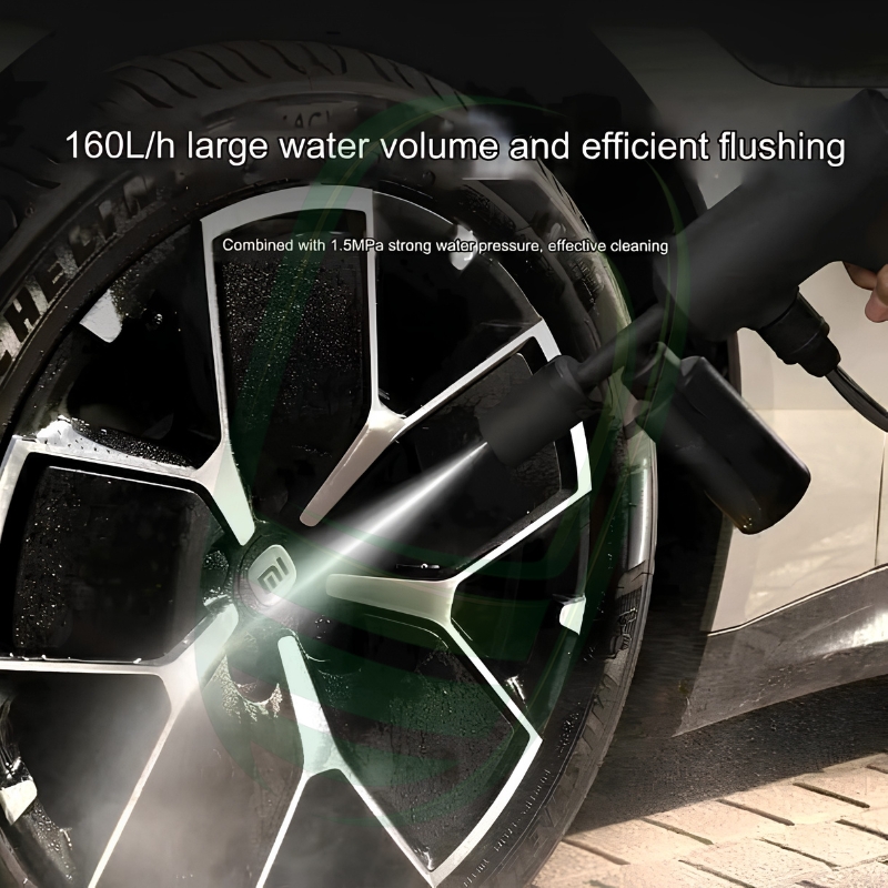 Xiaomi Mijia Wireless Car Washer 2 (160L/H High Pressure, Cordless Portable Power Washer)