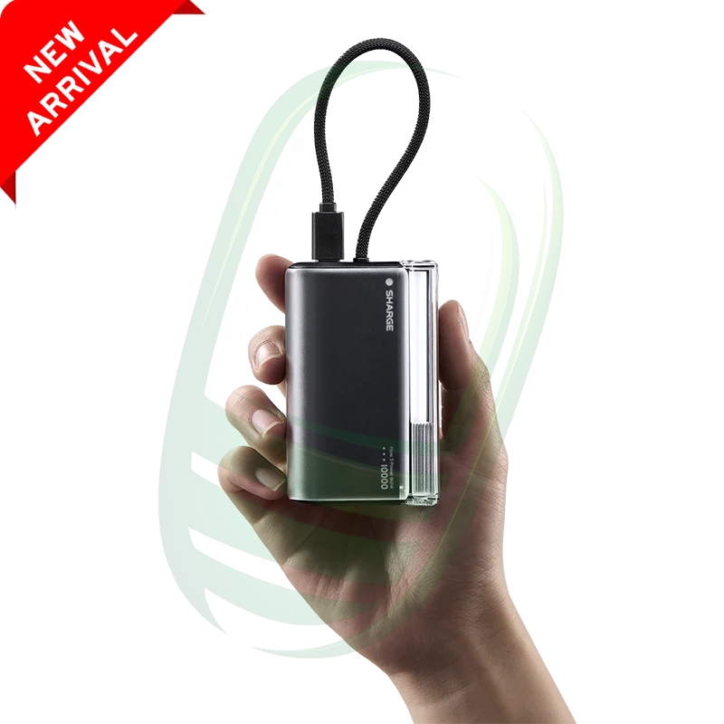 SHARGE Flow 3 Power Bank(45W, 10K, Built-in Cable)