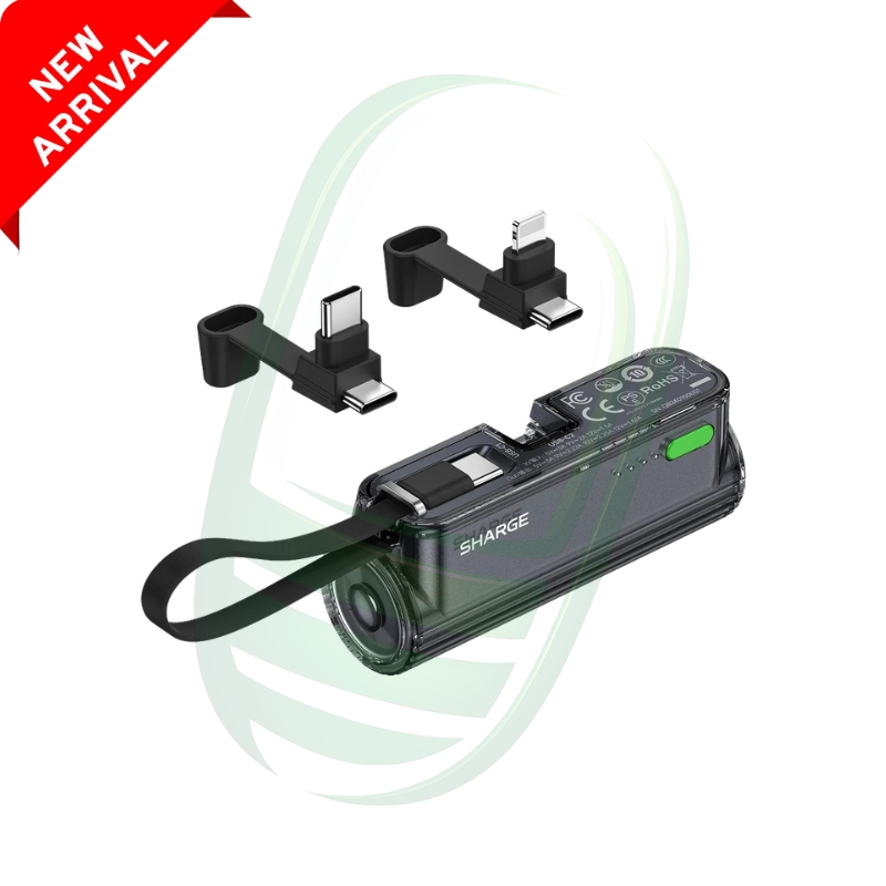 SHARGE FlowMini 2 Power Bank (22.5W,5K,Pocket-Size)