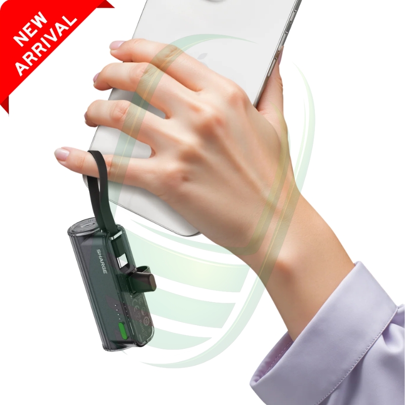 SHARGE FlowMini 2 Power Bank (22.5W,5K,Pocket-Size)
