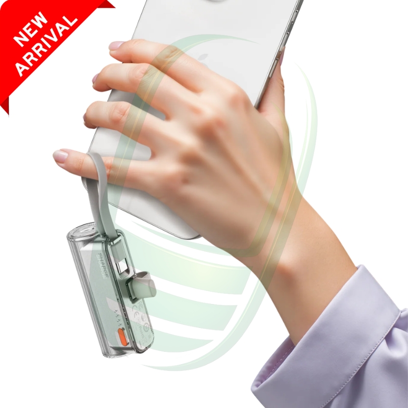SHARGE FlowMini 2 Power Bank (22.5W,5K,Pocket-Size)