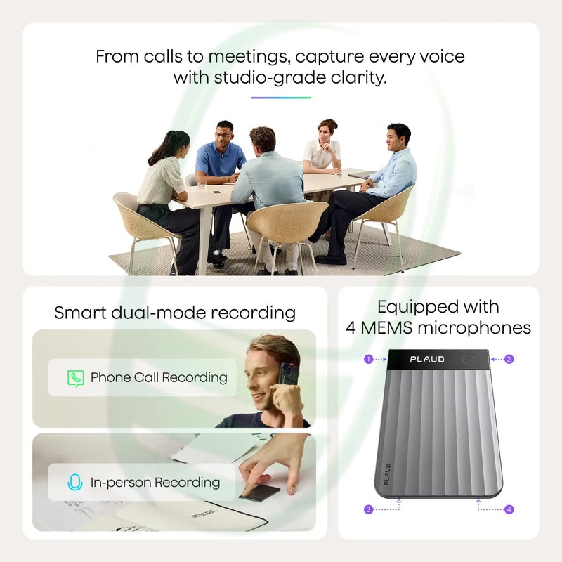 Plaud Note Pro – AI Voice Recorder & Note Taker