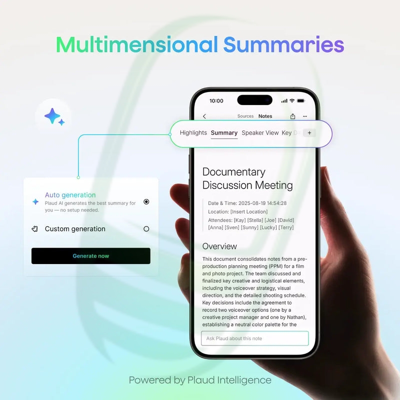 Plaud Note Pro – AI Voice Recorder & Note Taker