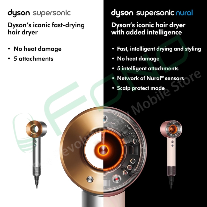 Dyson Supersonic Nural™ hair dryer (Ceramic apricot/Topaz)