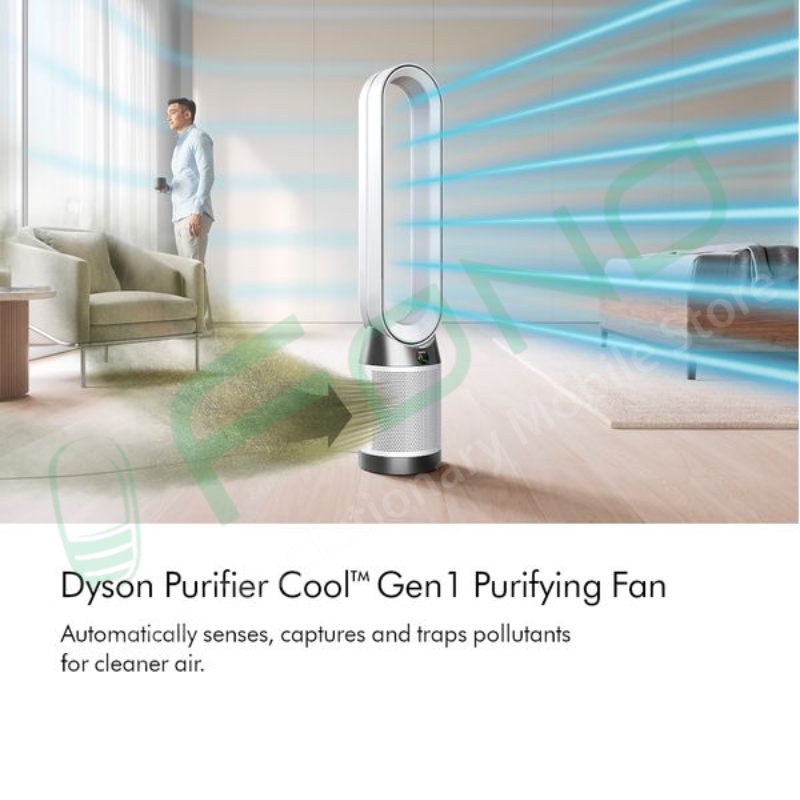 Dyson Purifier Cool Gen1 TP10 purifying fan (White/Silver)